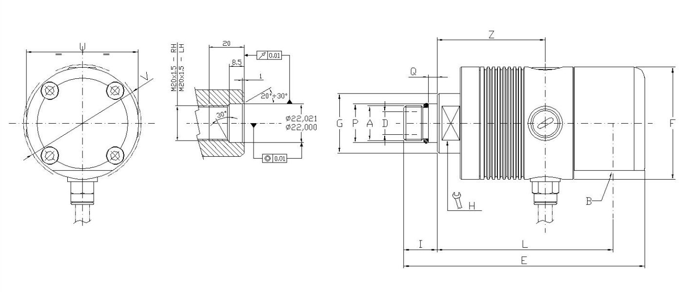 Machine Tools Applications Rotary Unions | High Speed | B Series